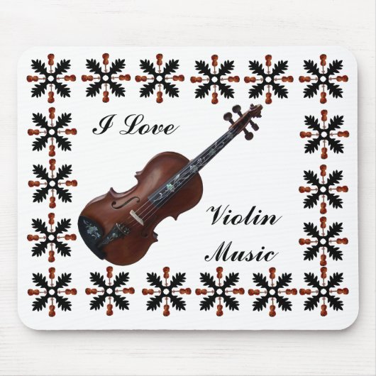 VIOLIN-MOUSEPAD MUISMAT (Voorkant)