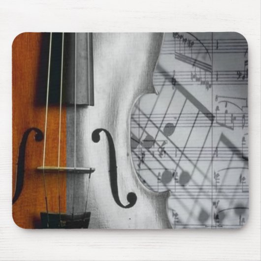 Violin Mousepad Muismat (Voorkant)