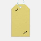 Violin Music Cadeaulabel (Achterkant)