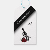 Violin Music Cadeaulabel (Voorkant)