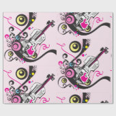 Violin Music Cadeaupapier (Vlak)