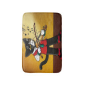 Violin Music Cat Badmat (Voorkant Verticaal)