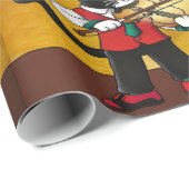 Violin Music Cat Cadeaupapier (Rol Hoek)