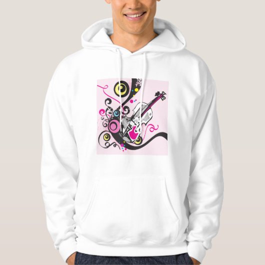 Violin Music Hoodie (Voorkant)