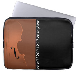 Violin Music Instrument Laptop Sleeve