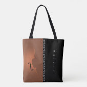 Violin Music Instrument Tote Bag (Achterkant)