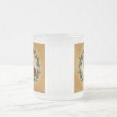 Violin Music Kerstmis Wreath Musician Gift Matglas Koffiemok (Center)