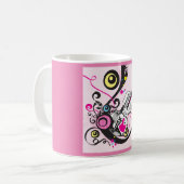 Violin Music Koffiemok (Voorkant links)
