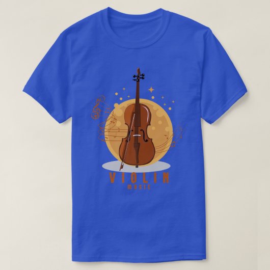 Violin Music Lover Viola Player T-shirt (Design voorkant)