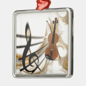 Violin Music Metalen Ornament (Links)