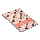 Violin Music Note Spiral notebook Journal Notitieboek (Rechterzijde)