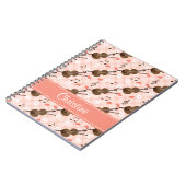 Violin Music Note Spiral notebook Journal Notitieboek (Linkerzijde)