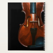 Violin Music Personalized Planner (Achterkant)