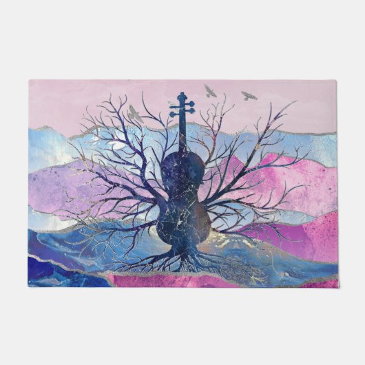 Violin Music Tree Deurmat (Voorkant)
