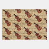 Violin  Music Trio Inpakpapier Vel (Voorkant)