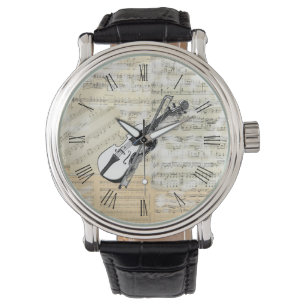  Violin Music Watch Horloge