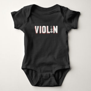 Violin Musical Instrument Romper