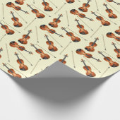 Violin Musician leraar String Orchestra Cadeaupapier (Hoek)