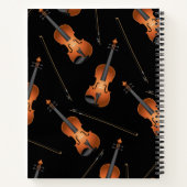 Violin Musician leraar String Orchestra Notitieboek (Achterkant)