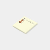 Violin Musician leraar String Orchestra Post-it® Notes (Schuin)