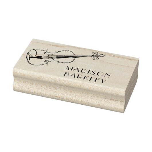 Violin Musician leraar String Orchestra Rubberstempel (Stempel)
