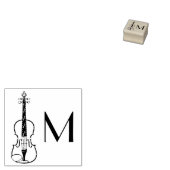 Violin Musician leraar String Orchestra Rubberstempel (Gestempeld)