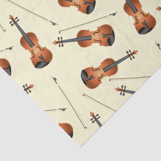 Violin Musician leraar String Orchestra Tissuepapier (Detail)