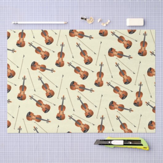 Violin Musician leraar String Orchestra Tissuepapier (Craft)