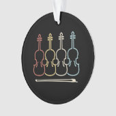 Violin Musician Music Ornament (voorkant)