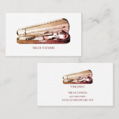 Violin Musician Visitekaartje (Voorkant / Achterkant)