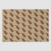 Violin  muziek tissuepapier (Voorkant)