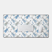 Violin Muzieknoten Bureaumat (Keyboard & Muis)