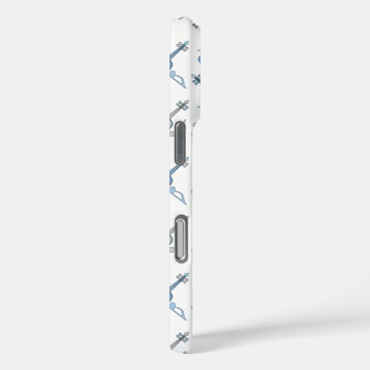 Violin Muzieknoten Case-Mate iPhone Case (Achterkant / Rechts)