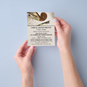 Violin Note Sheet, Musical Instrument Store Flyer (Hand)