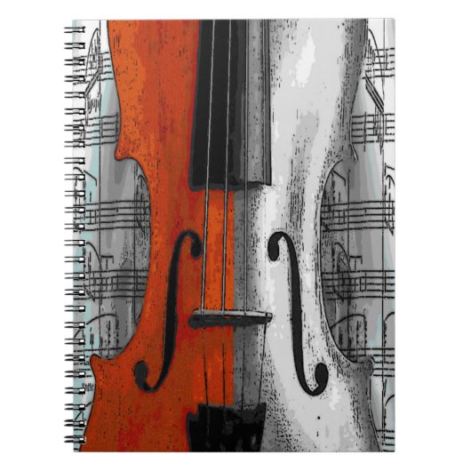 Violin Notitieboek (Voorkant)