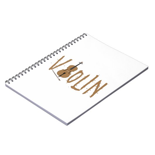 Violin Notitieboek (Linkerzijde)