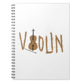 Violin Notitieboek (Voorkant)