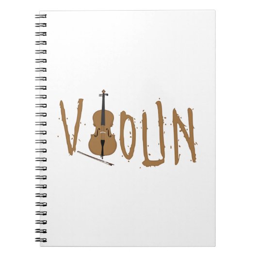 Violin Notitieboek (Voorkant)