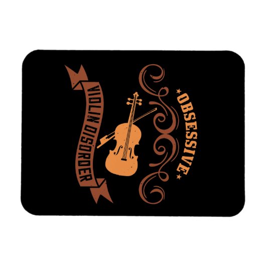 Violin - Obsessief-Violin Disorder Magneet (Horizontaal)