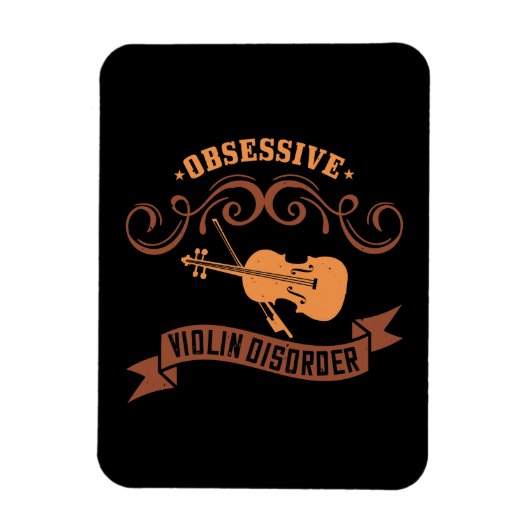 Violin - Obsessief-Violin Disorder Magneet (Verticaal)