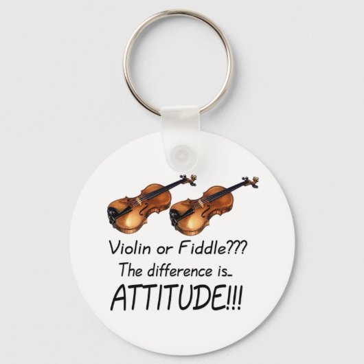 Violin of Fiddle? Sleutelhanger (Voorkant)