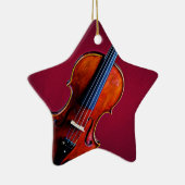 Violin of Viola Ornament Star (Rechts)