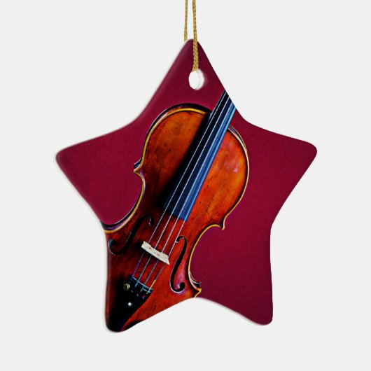 Violin of Viola Ornament Star (Rechts)
