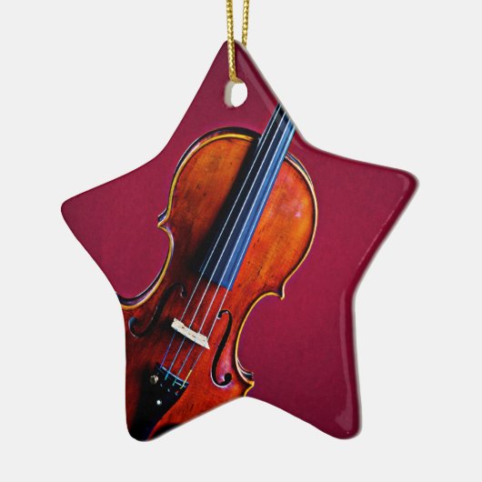 Violin of Viola Ornament Star (Links)