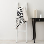 VIOLIN OP MUZIEKNOTEN SHERPA DEKEN (In situ)