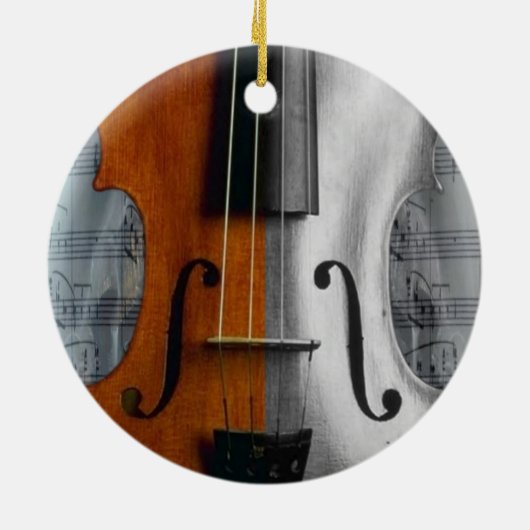 Violin Ornament (Achterkant)