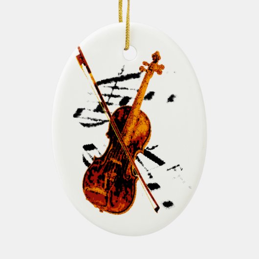 Violin Ornament (Achterkant)