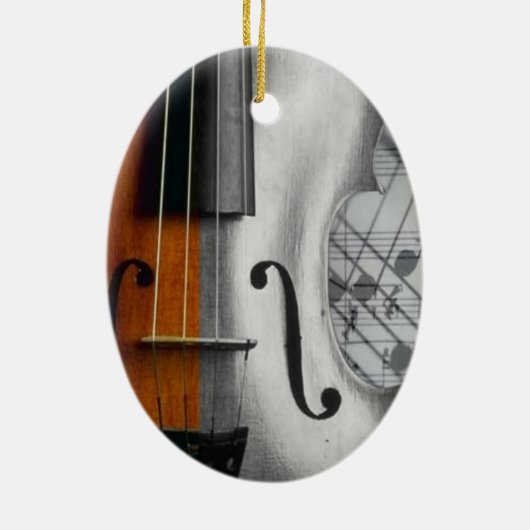 Violin Ornament (Achterkant)