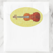 VIOLIN OVALE STICKER (Tas)