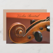 Violin Overweging elegant stijlvol gedrag Kaart (Voorkant / Achterkant)